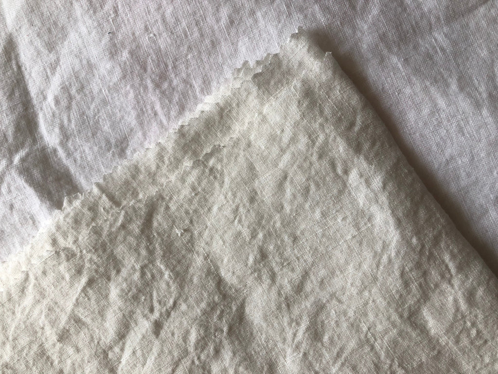 Natural White Hemp Fabric: 140 gsm Bedding & Sewing Linen