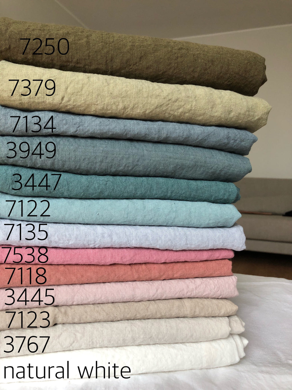 Green Hemp Fabric: Natural Bedding & Sewing Linen (145cm Width)