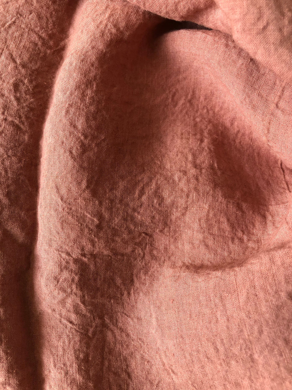 Coral Hemp Fabric: 100% Natural, 145cm Wide, 240gsm