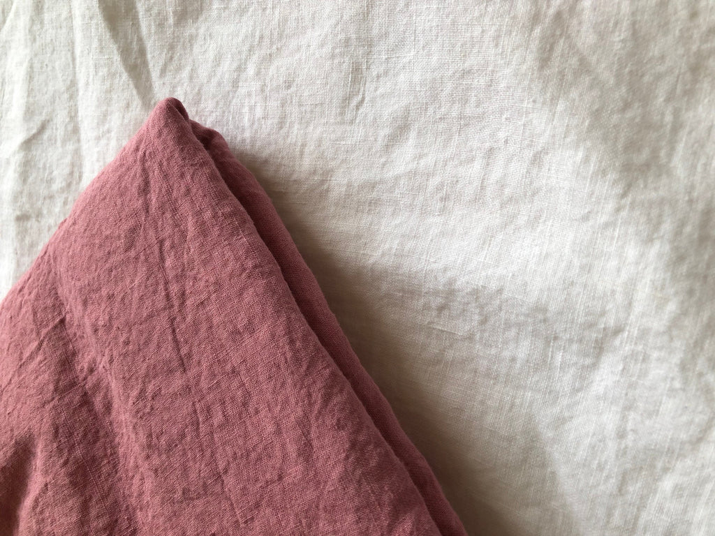 Natural Hemp Fabric: 240g Middle Weight Linen - 57" Wide