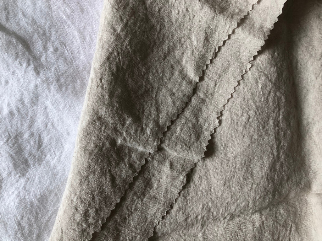 Natural HEMP Fabric: 240g Middle Weight Linen, 145cm Wide