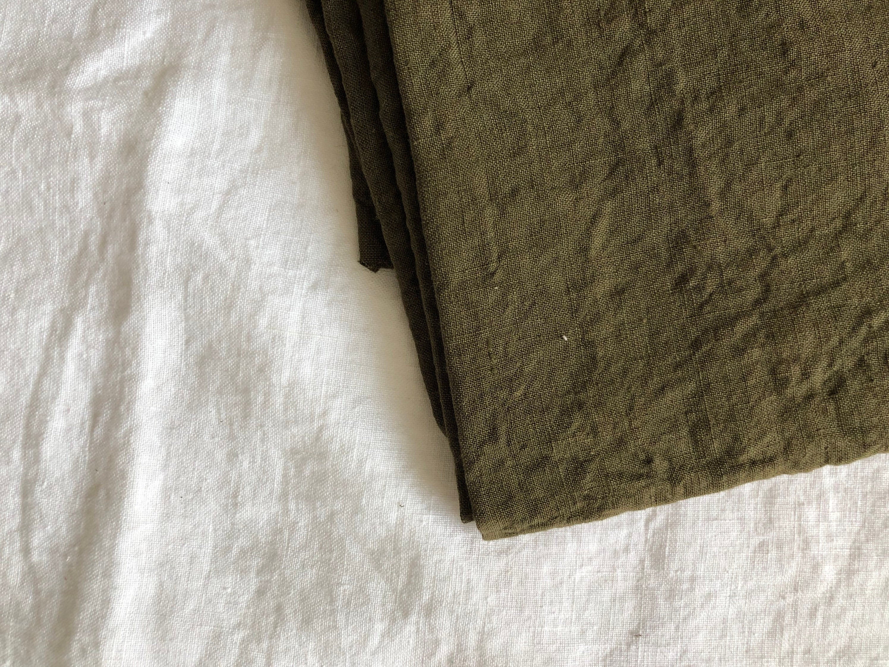 Natural Hemp Fabric: 240g Medium Weight Linen - 145cm Width