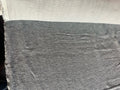 Waffle Linen Cotton Fabric: Steel Gray, 140cm Wide, BGO138