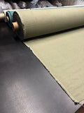 Artichoke Green Linen Fabric: 100% Natural, Heavy Weight