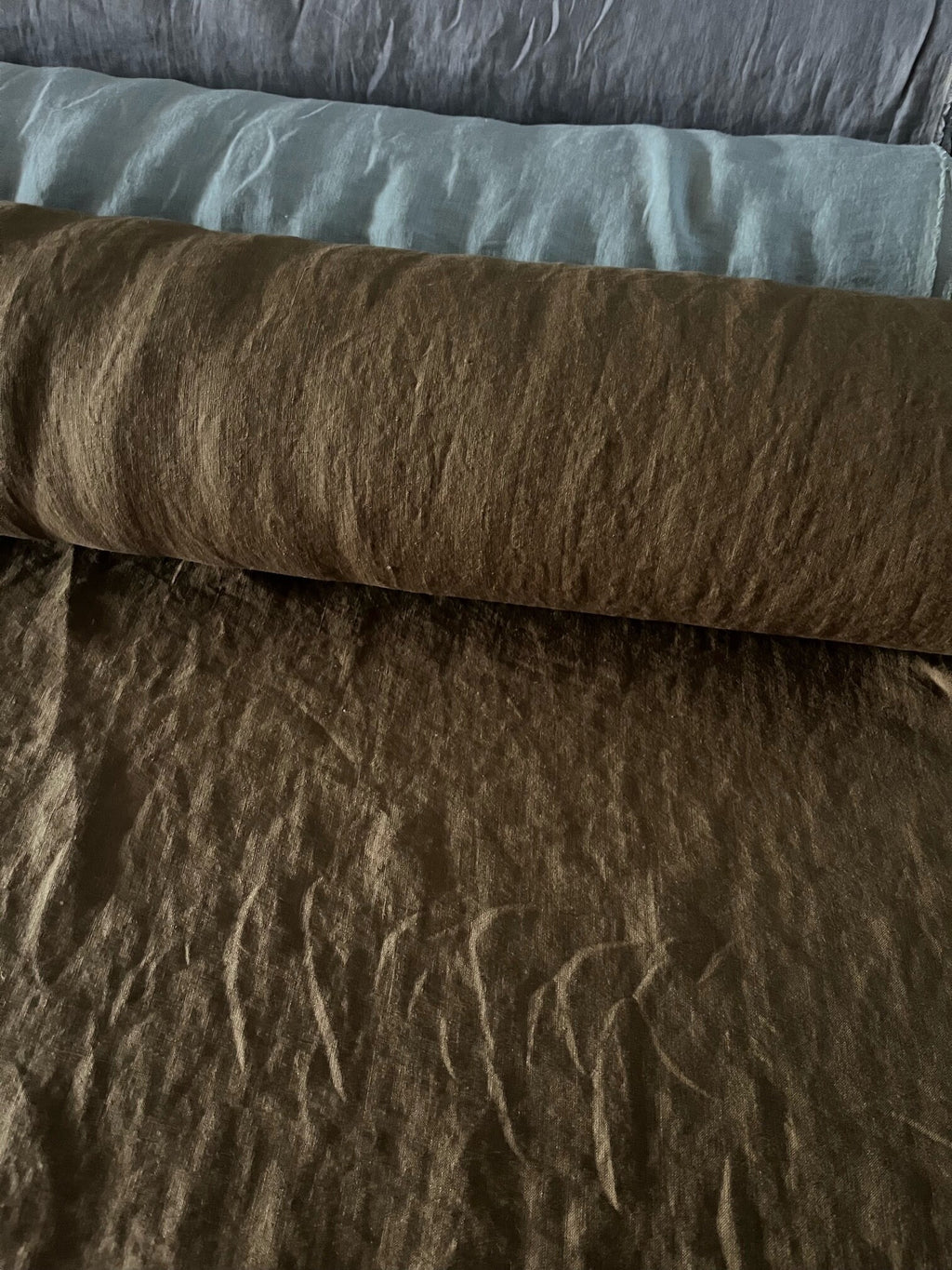Natural Hemp Fabric By The Metre: Softened Bedding Linen (145cm/140g)