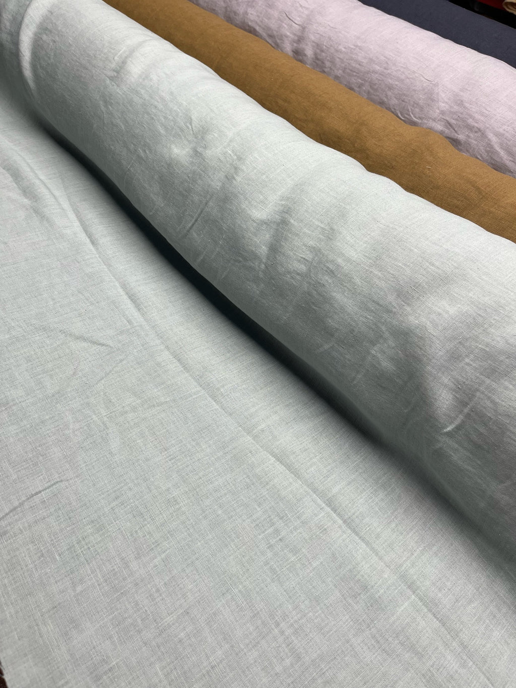 Emerald Green Hemp Fabric: 100% Natural, 145cm Wide, 240g