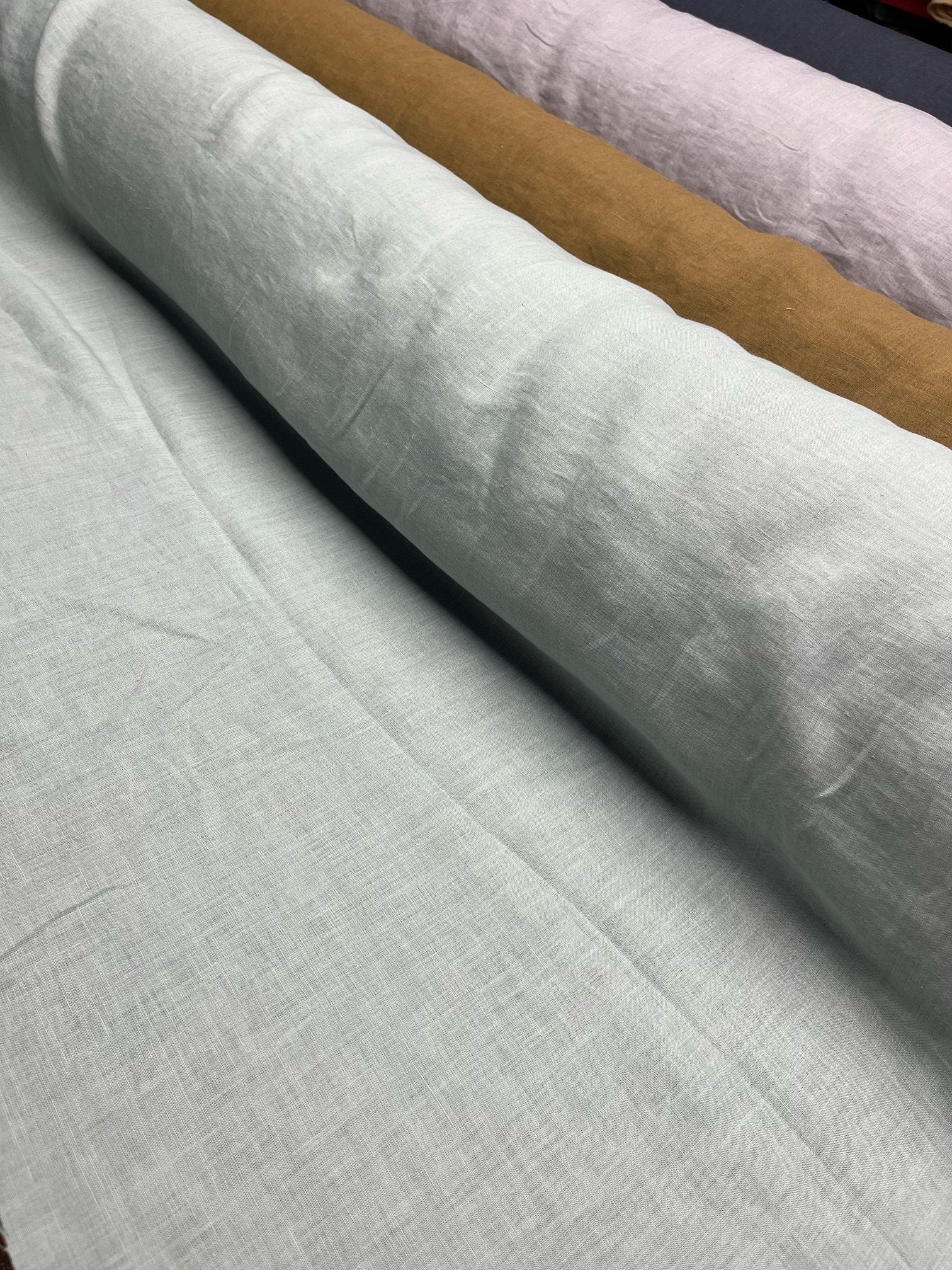 Emerald Green Hemp Fabric: 100% Natural, 145cm Wide, 240g