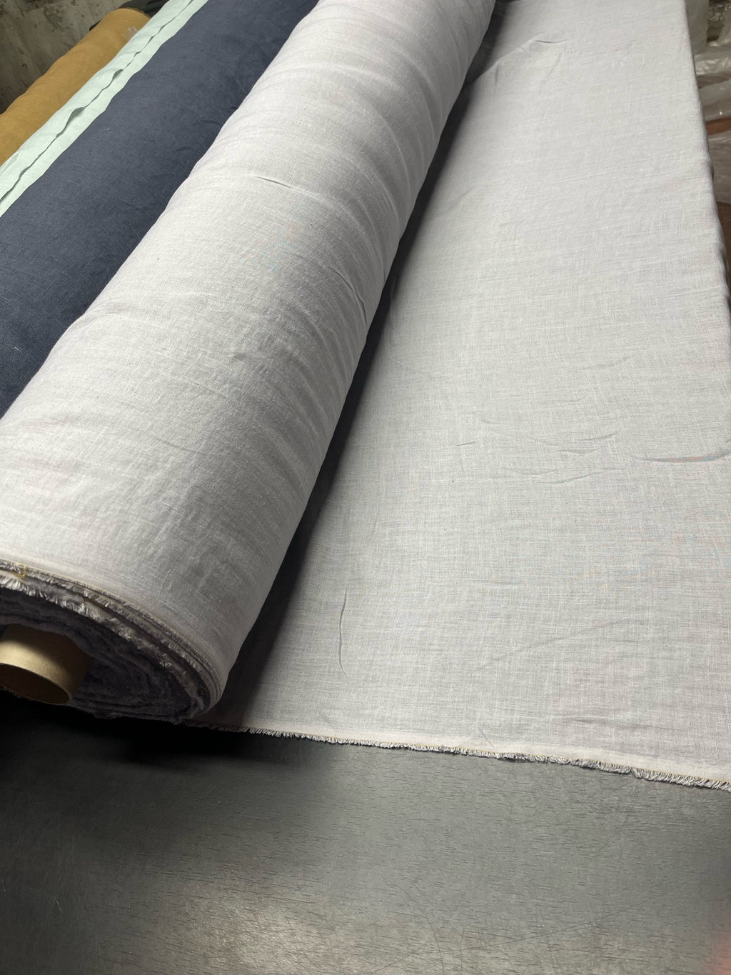 Light Grey Hemp Fabric: 100% Natural, 145cm Wide, 200gsm