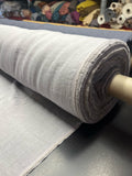 Blue-Grey Hemp Fabric: 100% Natural, 240g Bedding Linen, 145cm Wide