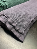 Violet Waffle Linen Fabric: 80" Extra Wide, 500g