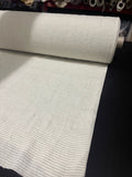 Heavy Striped Linen Fabric: 110" Wide, Softened Linen BGO44EL