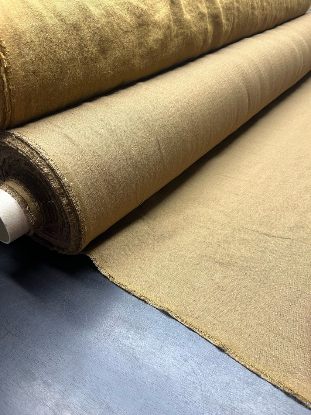 Natural Hemp Fabric By The Metre: Softened Bedding Linen (145cm/140g)