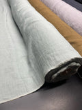 Emerald Green Hemp Fabric: 100% Natural, Softened Linen, 145cm Wide