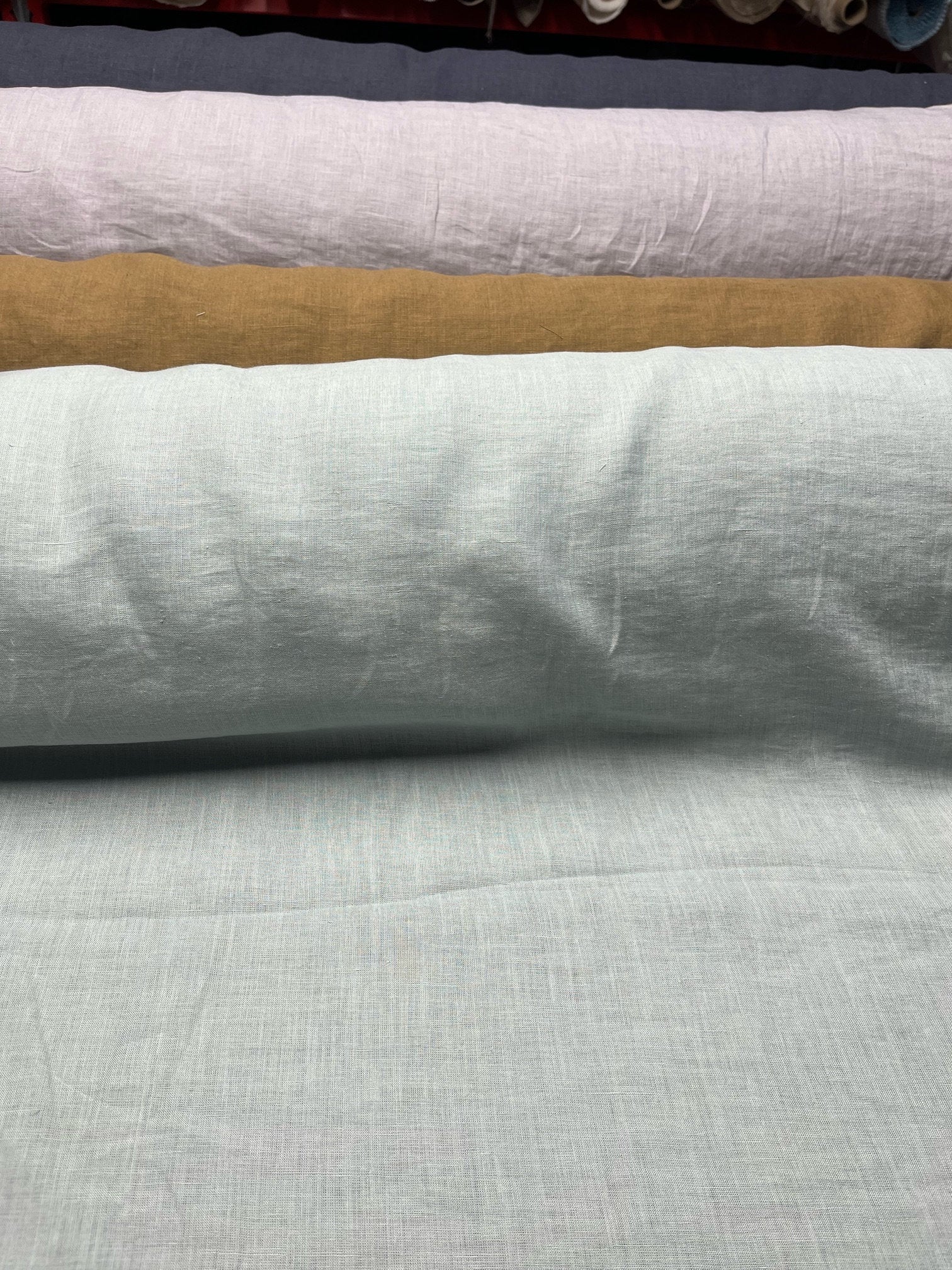 Emerald Green Hemp Fabric: 100% Natural, 145cm Wide, 200gsm