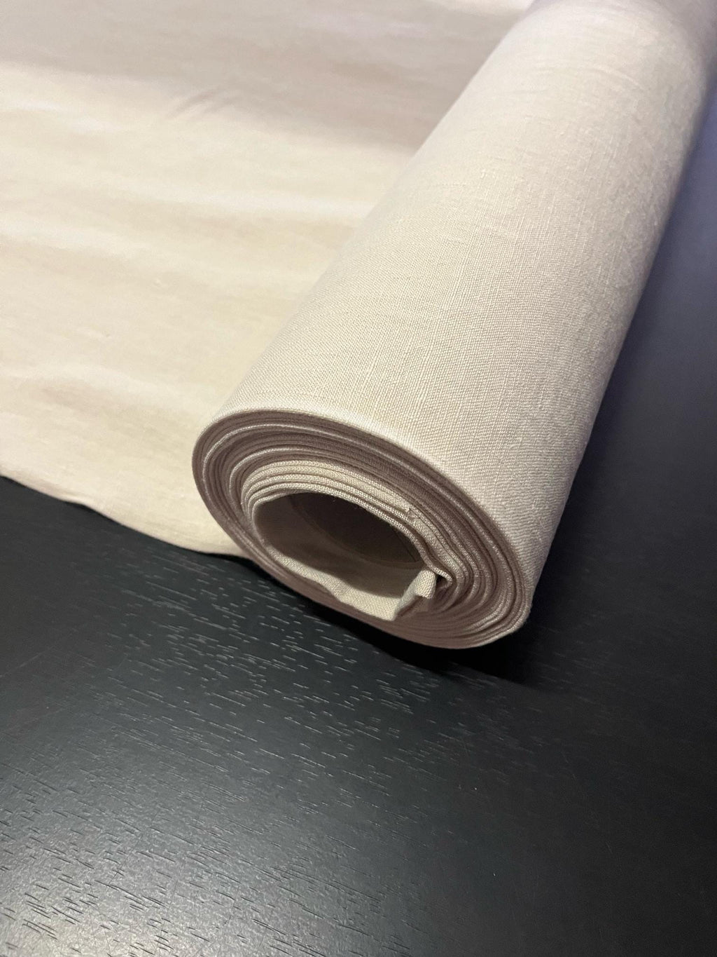 110 in EXTRA wide natural LINEN fabric BGO27L SOFT Beige ,195 g/285 cm width fabric by the metre, bedding
