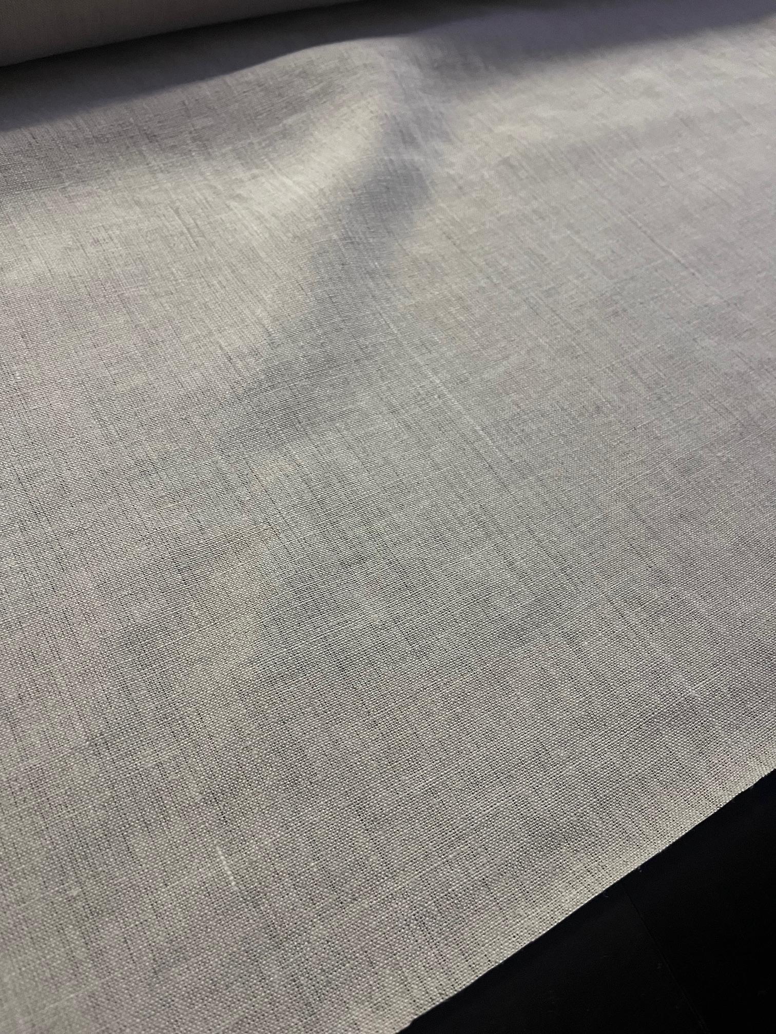 Heavy Hemp Fabric: Natural Bedding Linen, Sewing Top Fabric - 150cm Width