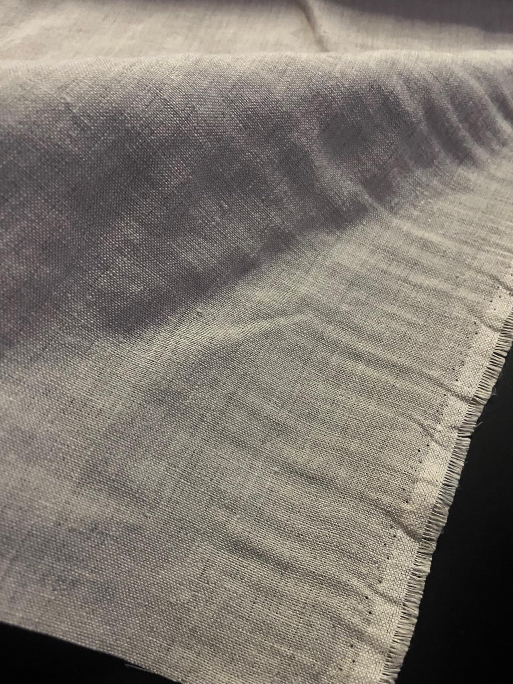 Heavy Hemp Fabric: Natural Bedding Linen, Sewing Top Fabric - 150cm Width